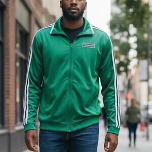 Guinness Men's Athleisure Performance Track Jacket Size Men's XL